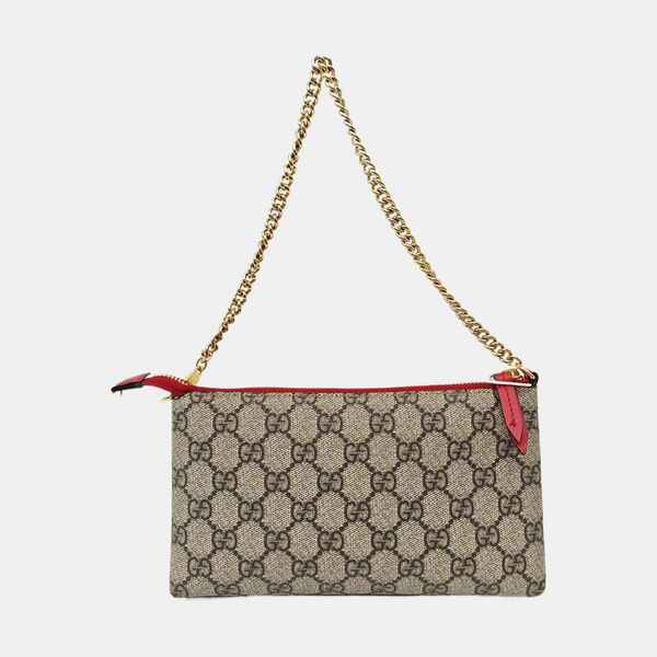 Monogram Coated Canvas Top Handle Bag Beige