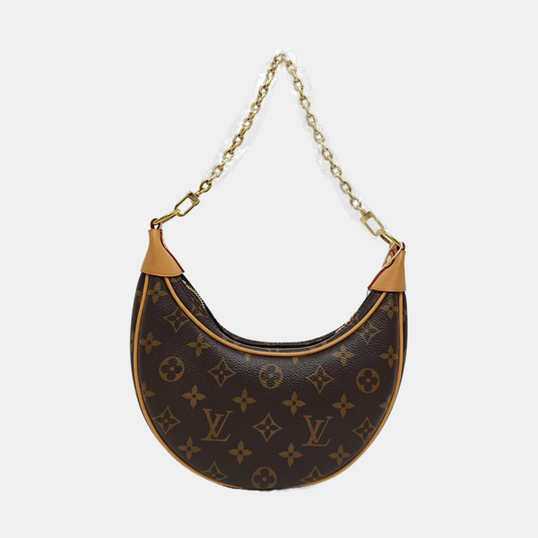 LOOP Monogram Coated Canvas Brown