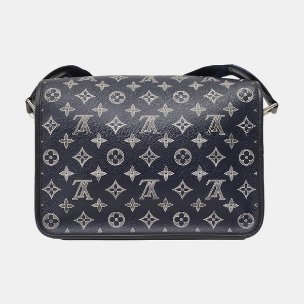 SAVANE PM Monogram Coated Canvas Blue