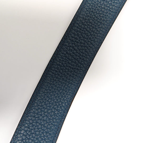 Leather Belt Blue
