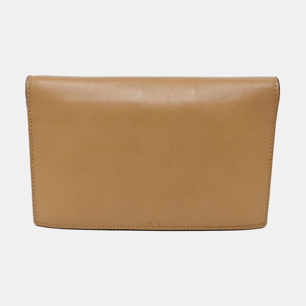 Authenticated pre-owned Interlocking G Calfskin Beige - Crossbody Bag at Looply