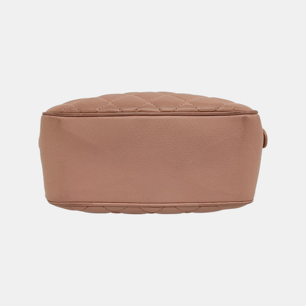 Small Quilted Calfskin Pink