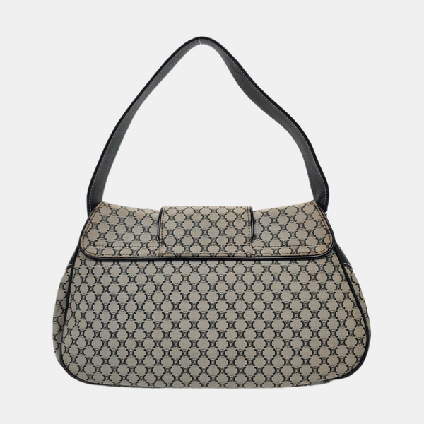 Canvas Top Handle Bag Gray