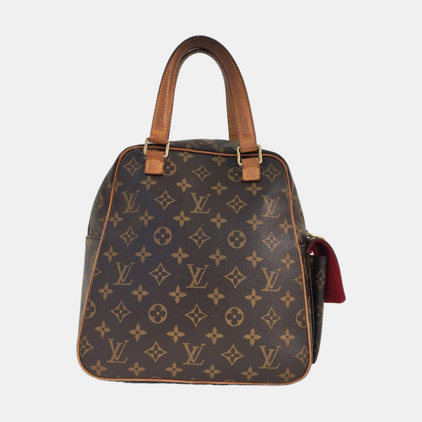 EXCENTRI-CITE Monogram Coated Canvas Brown