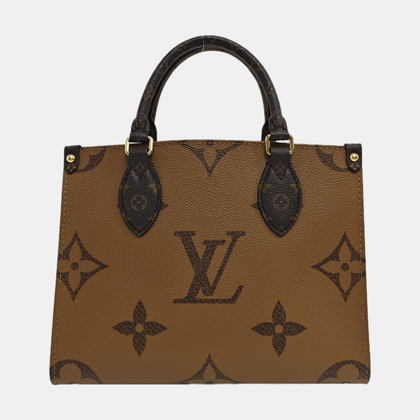ONTHEGO PM Monogram Coated Canvas Brown