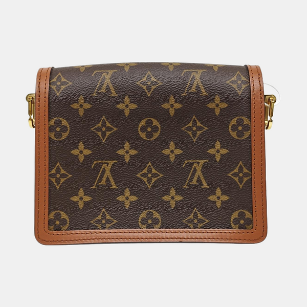 DAUPHINE Mini Coated Canvas Brown