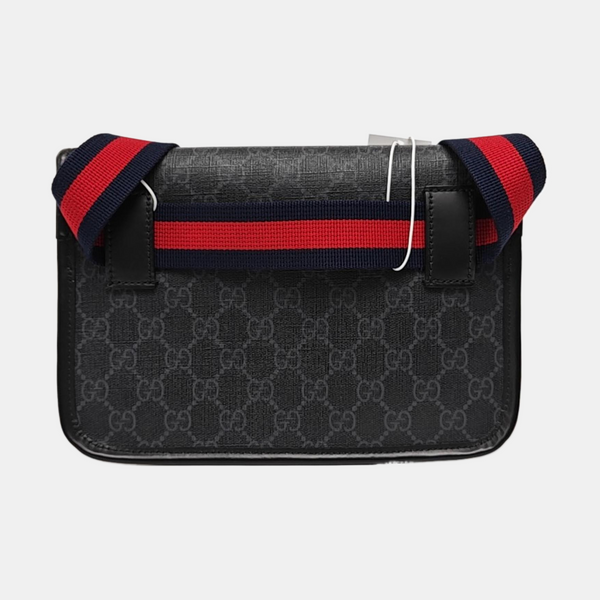 Neo Vintage Monogram Coated Canvas Black