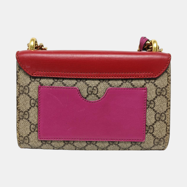 Padlock Small Monogram Coated Canvas Multicolor