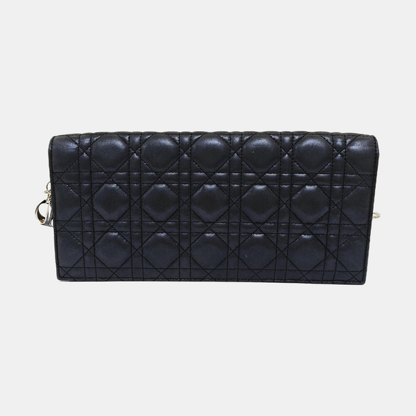 Authenticated pre-owned Lady Dior Quilted Special Material Blue - Shoulder Bag at Looply