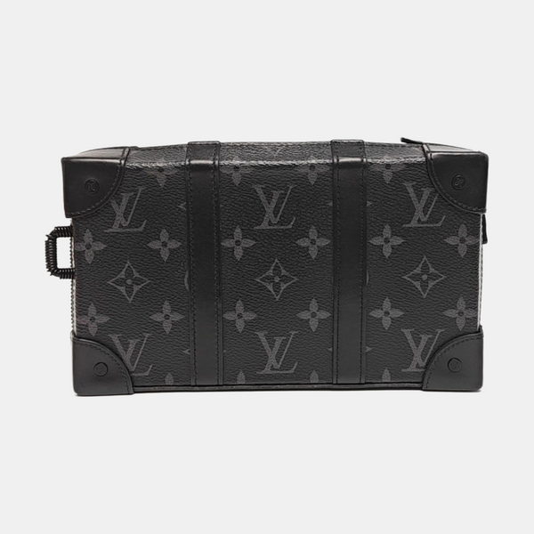 WALLET TRUNK Monogram Coated Canvas Gray