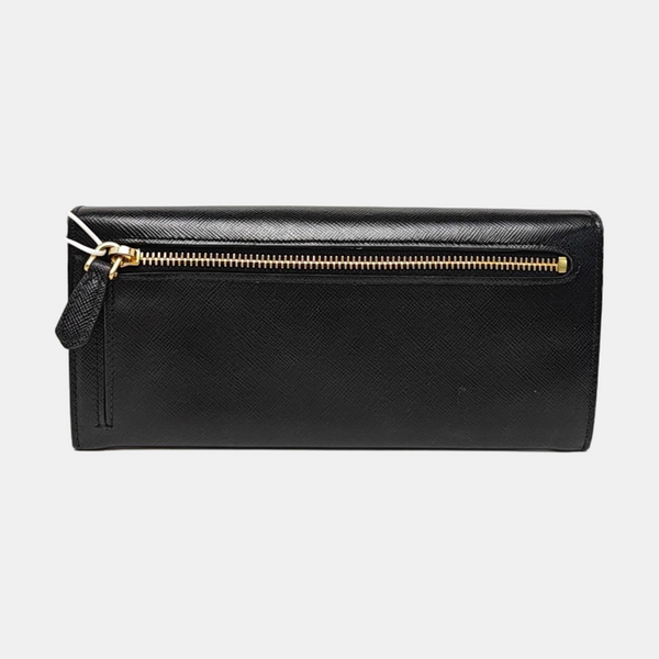 Saffiano Calfskin Wallet Black