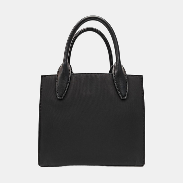 Nylon Shoulder Bag Black