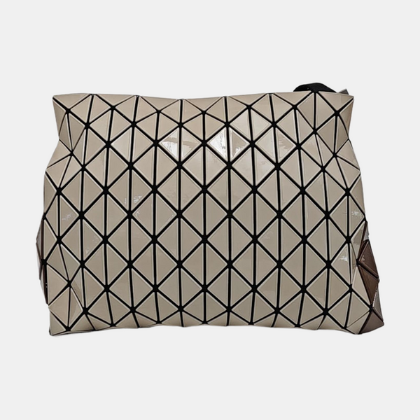 Special Material Crossbody Bag Beige