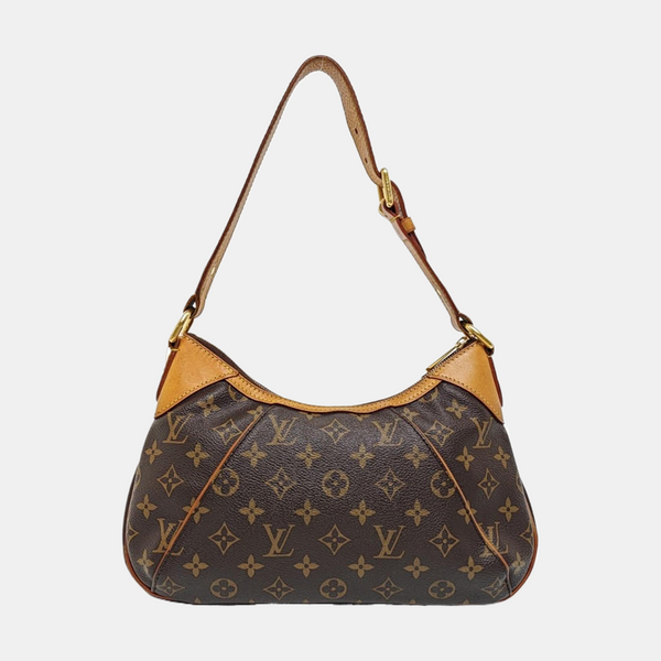 GALLIERA Monogram Coated Canvas Brown