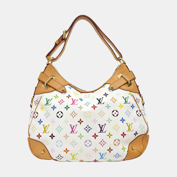 LV × TM GRETA Monogram Coated Canvas White