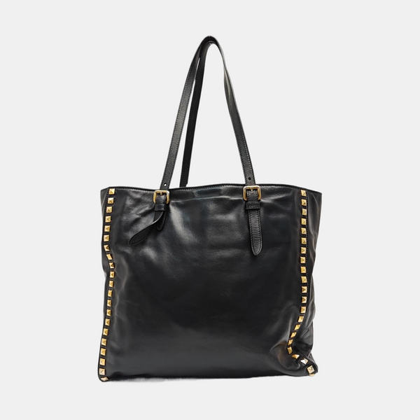 Calfskin Tote Bag Black