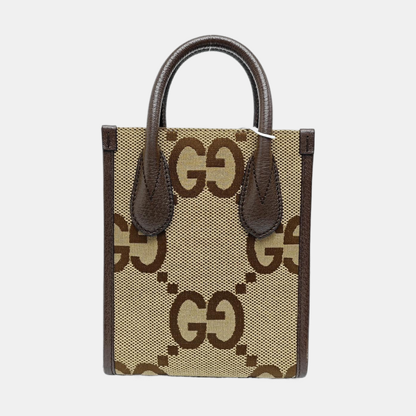 Jumbo Mini Monogram Canvas Beige