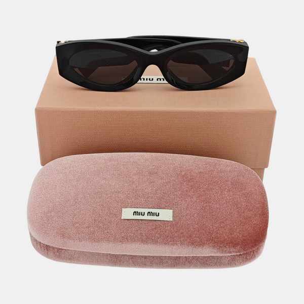 Synthetic Sunglasses Black
