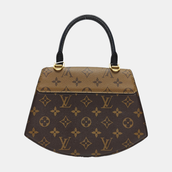Monogram Coated Canvas Shoulder Bag Super Mini Brown