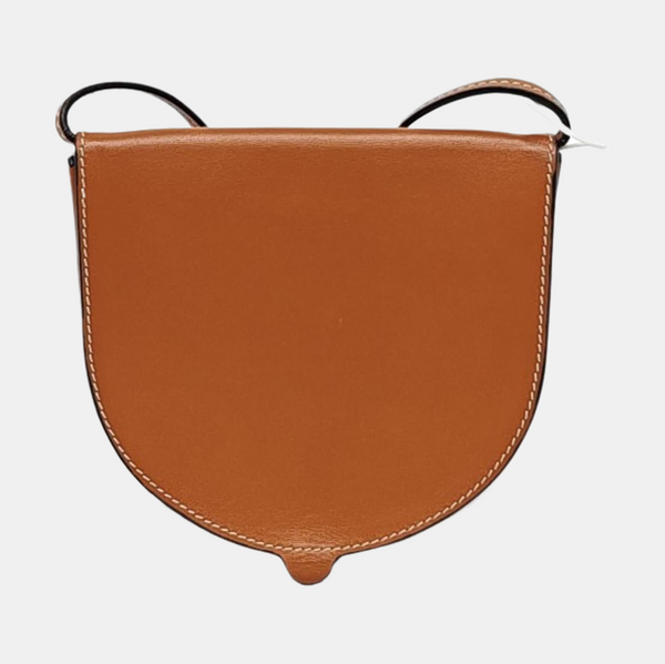 Heel Small Calfskin Brown