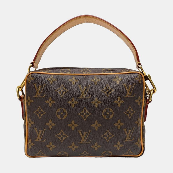 NIL Monogram Coated Canvas Brown