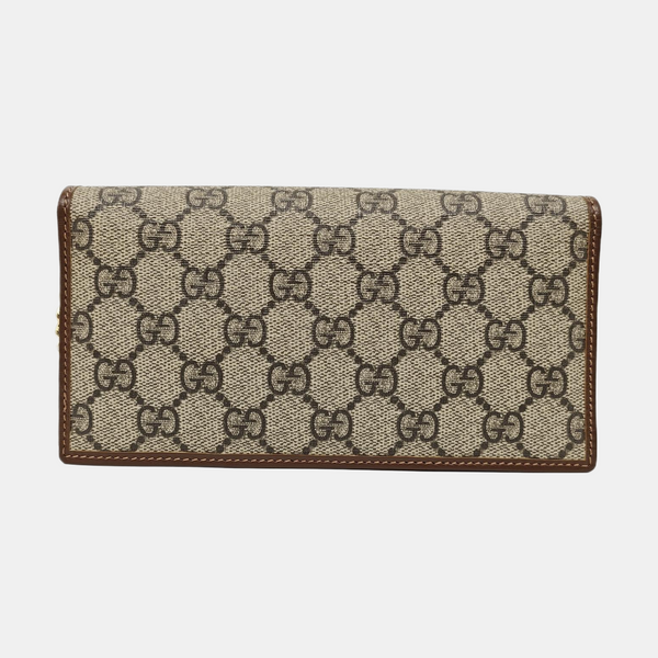 Horsebit 1955 WOC Monogram Coated Canvas Beige