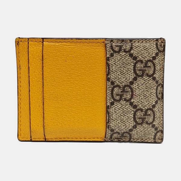 Neo Vintage Monogram Coated Canvas Brown Card Holder