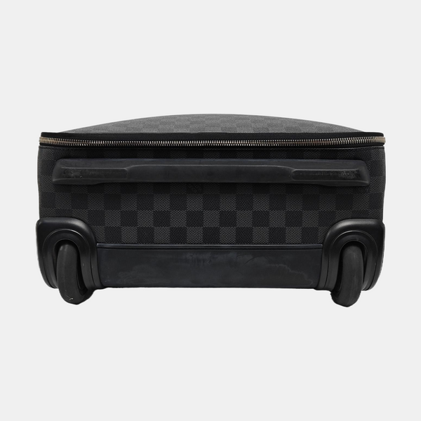 PEGASE 45 Damier Graphite Coated Canvas Black