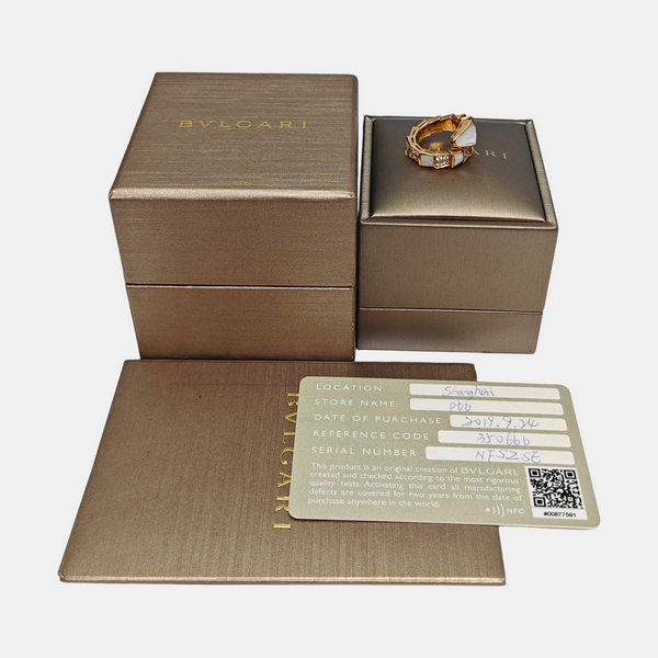 SERPENTI 18k Rose Gold Ring EU 48