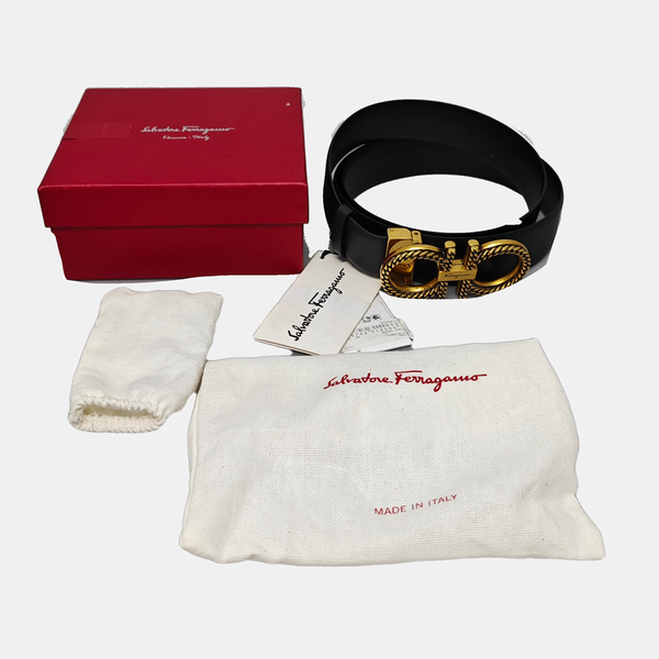 Leather Belt Black