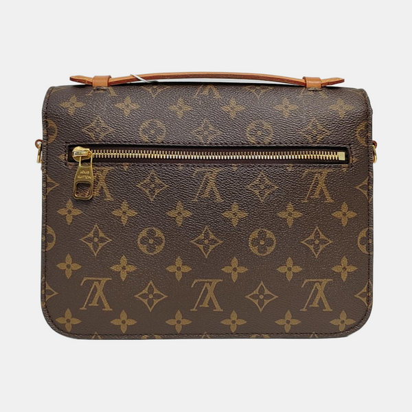 Authenticated pre-owned MÉTIS MM Monogram Coated Canvas Brown - Shoulder Bag at Looply