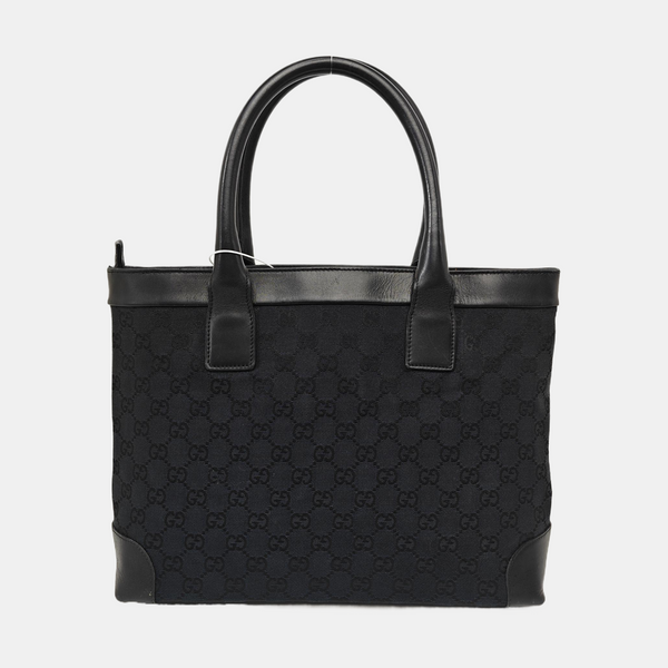 Monogram Canvas Tote Bag Blue