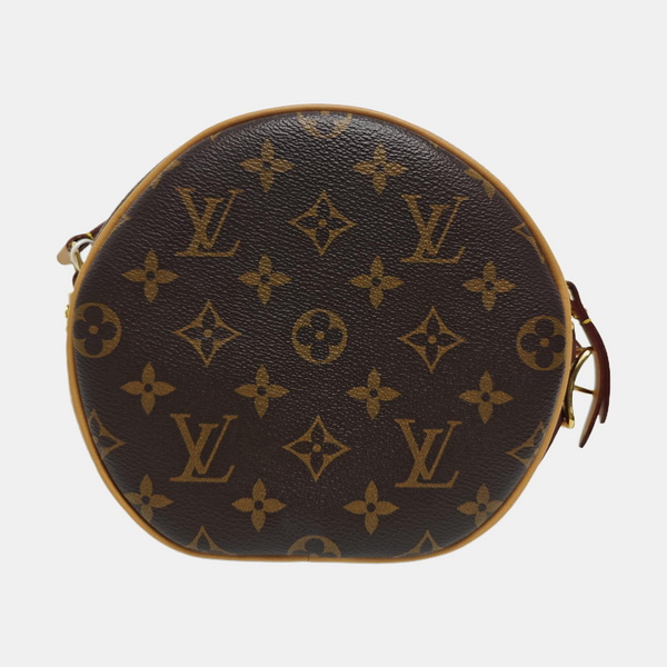 BOITE CHAPEAU PM Monogram Coated Canvas Brown