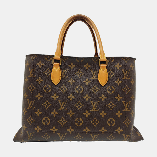 FLOWER Monogram Coated Canvas Brown