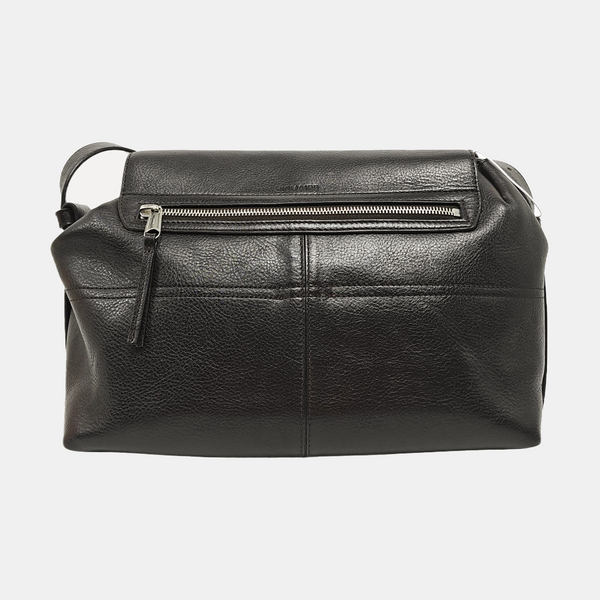 Calfskin Shoulder Bag Brown