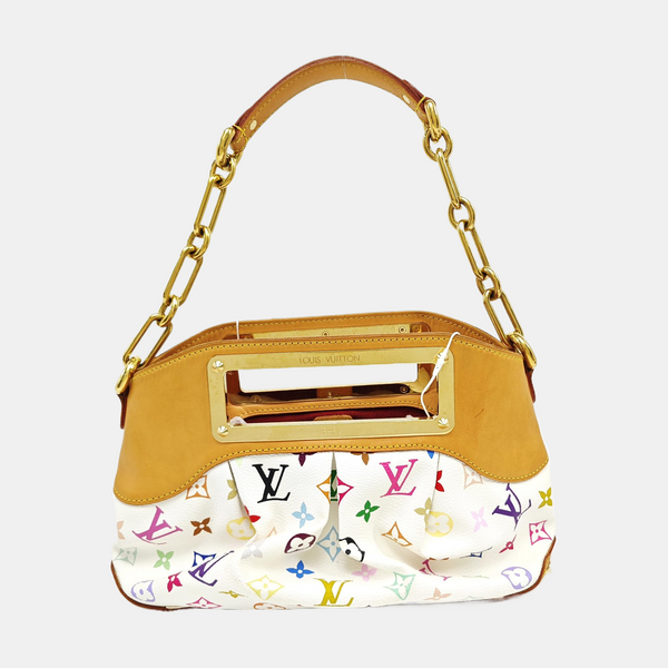 LV × TM JUDY PM Monogram Coated Canvas White