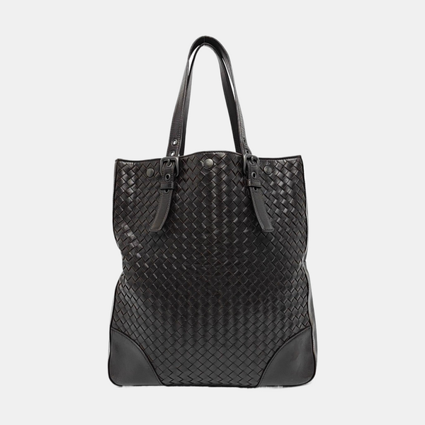 Authenticated pre-owned Cesta Calfskin Brown - Tote Bag at Looply