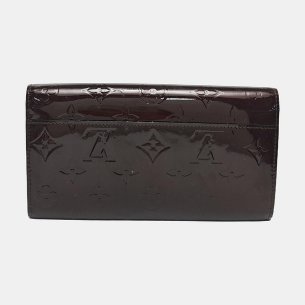 SARAH Patent Leather Red Wallet