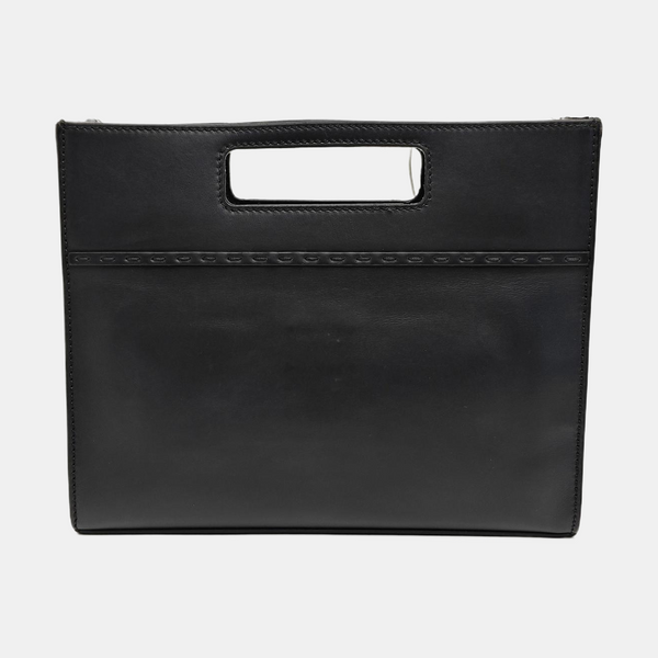 Quilted Calfskin Tote Bag Black
