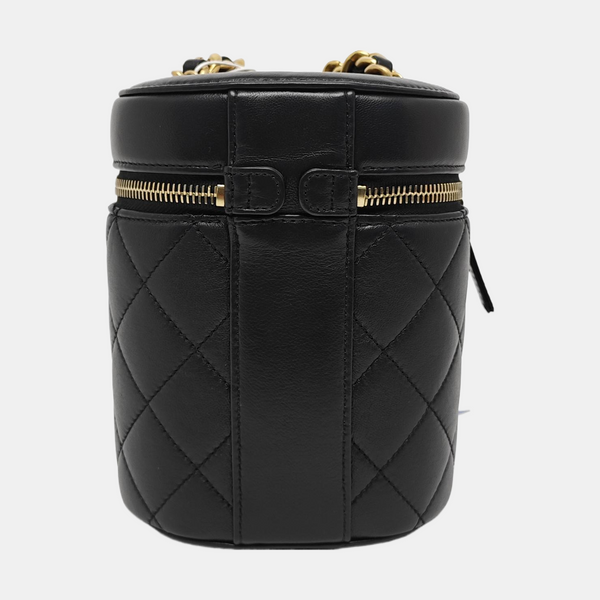 Quilted Lambskin Black