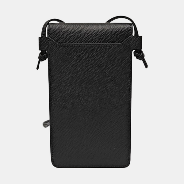 Calfskin Crossbody Bag Gray