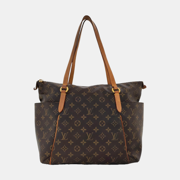 TOTALLY MM Monogram Coated Canvas Brown