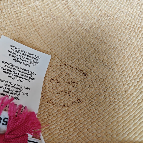 Raffia Hat Beige
