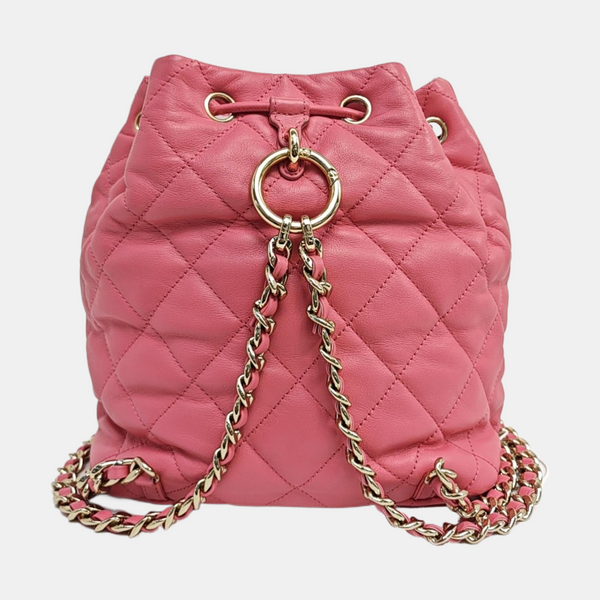 Quilted Calfskin Pink