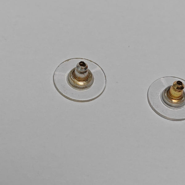 CC Logo Metal Gold Earrings
