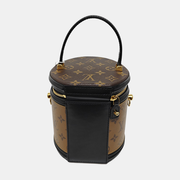 CANNES PM Monogram Coated Canvas Brown