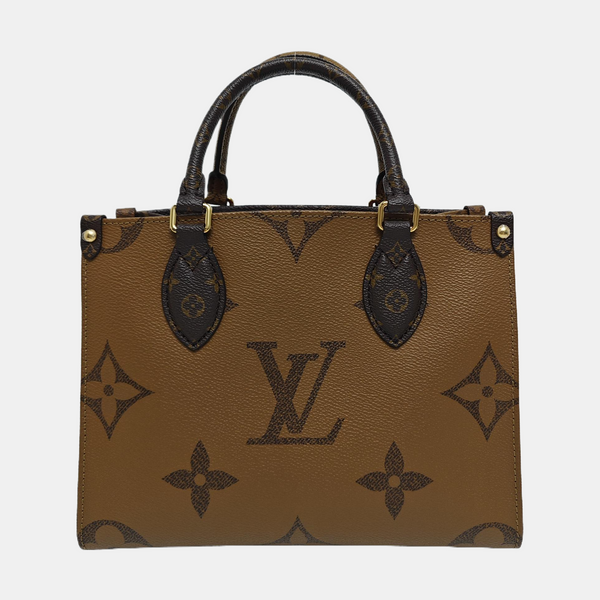ONTHEGO PM Monogram Coated Canvas Brown