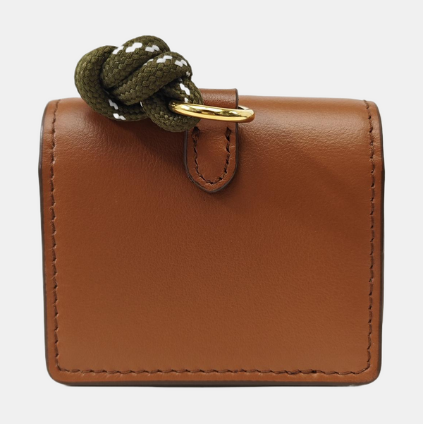Calfskin Shoulder Bag Brown