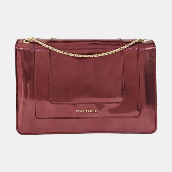 SERPENTI FOREVER Patent Leather Red