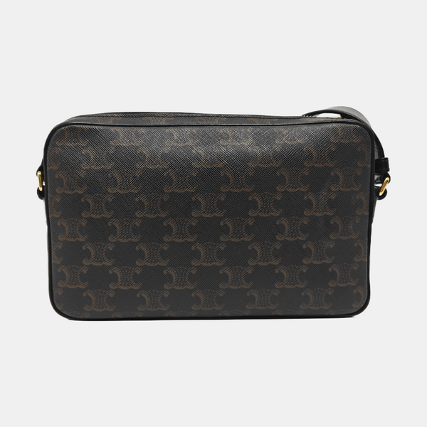 TRIOMPHE Medium Coated Canvas Black